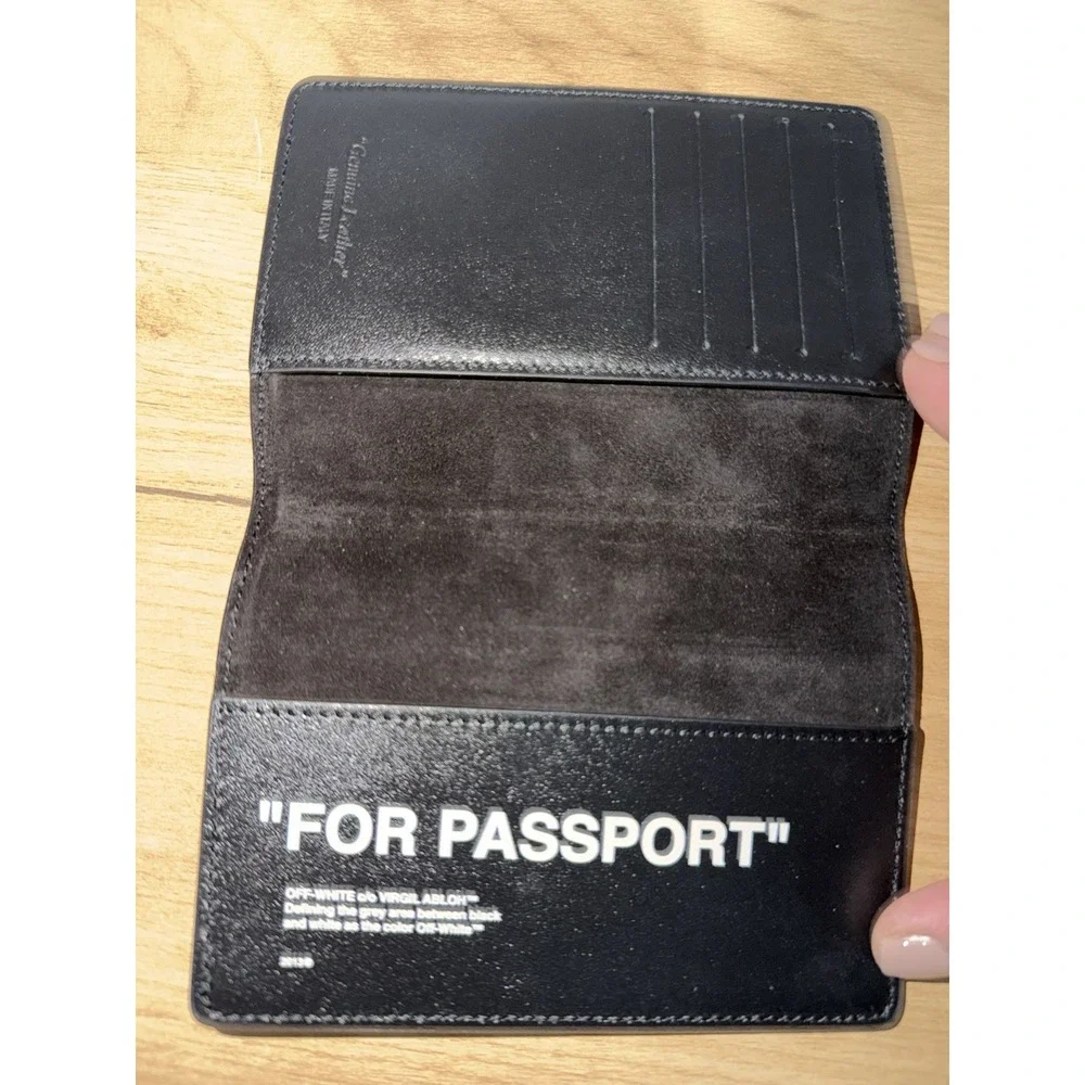 Off-White Black Leather 